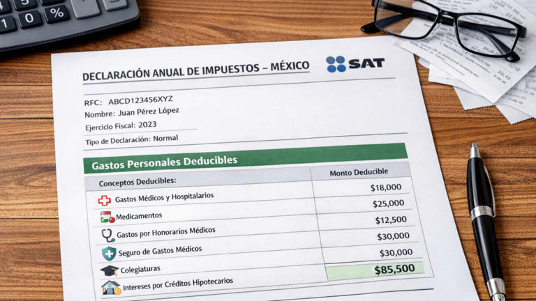 Atento con el SAT. Éstas son TODAS las deducciones personales que ...