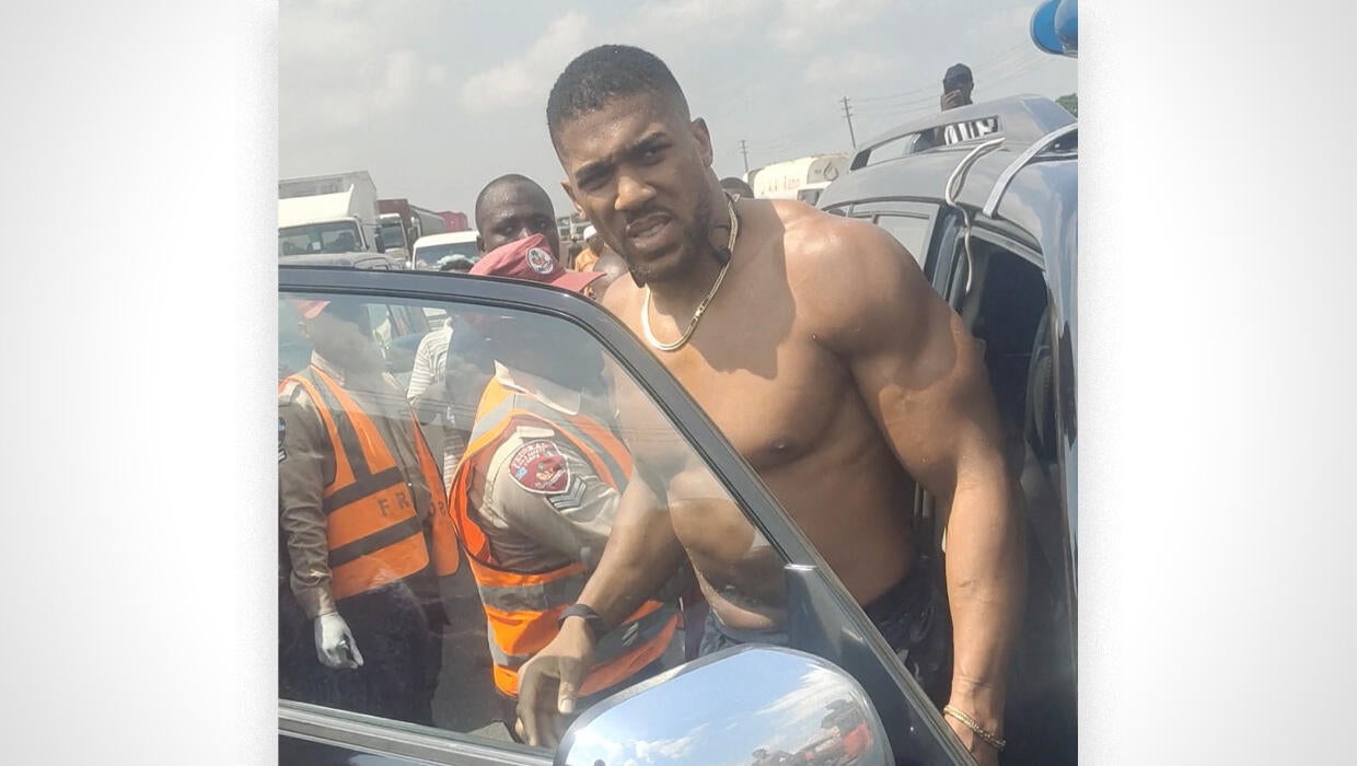 Nigeria police charge Anthony Joshua's driver after fatal crash