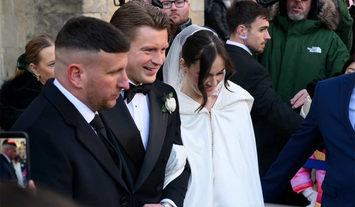 Holly Ramsay has revealed where she and her new husband, Adam Peaty, will be heading on their honeymoon. Pic: Karwai Tang/WireImage
