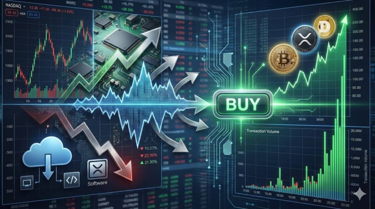 리플·도지코인·비트코인 상승세…뉴욕증시 혼조 속 저가 매수세 유입에 거래액 68.7% 급증