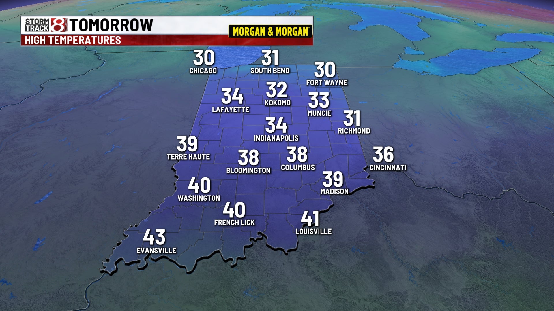 Seasonably chilly weekend with sun and clouds, much warmer next week ...
