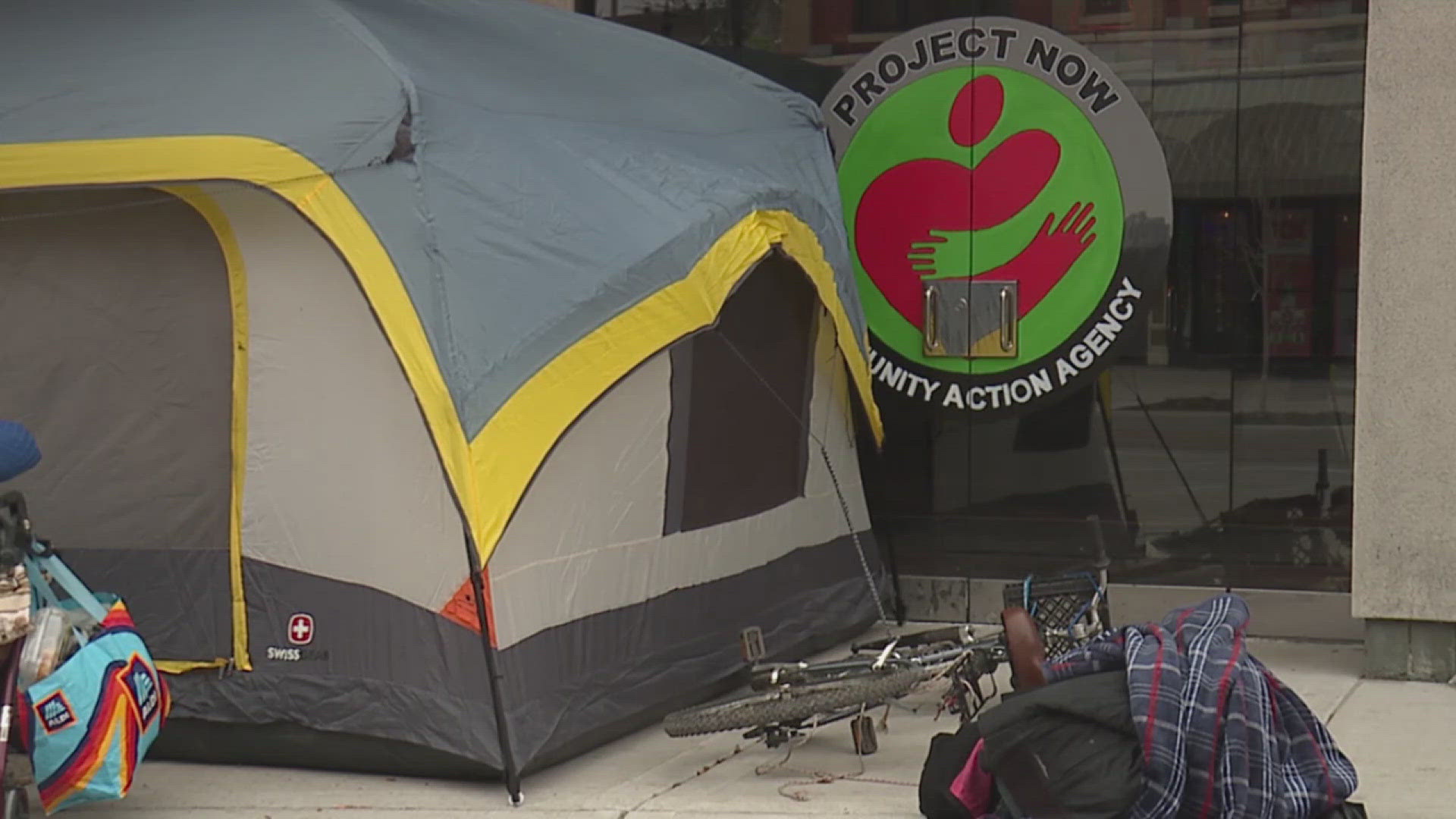 Tents cleared out by Project Now following recent stabbings