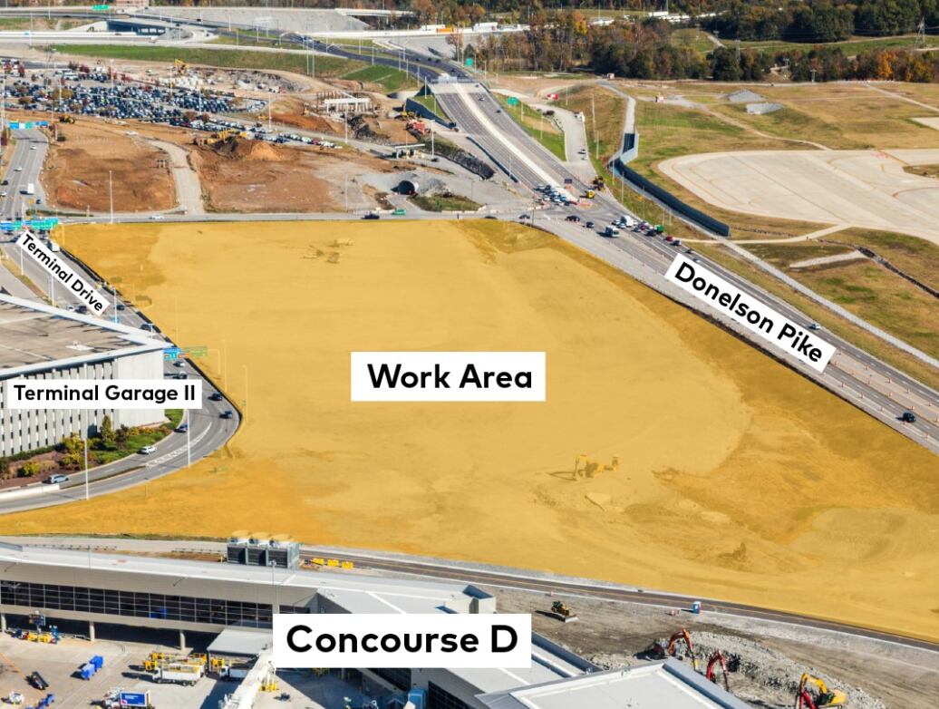 BNA to start construction on new parking garage, rental car facility