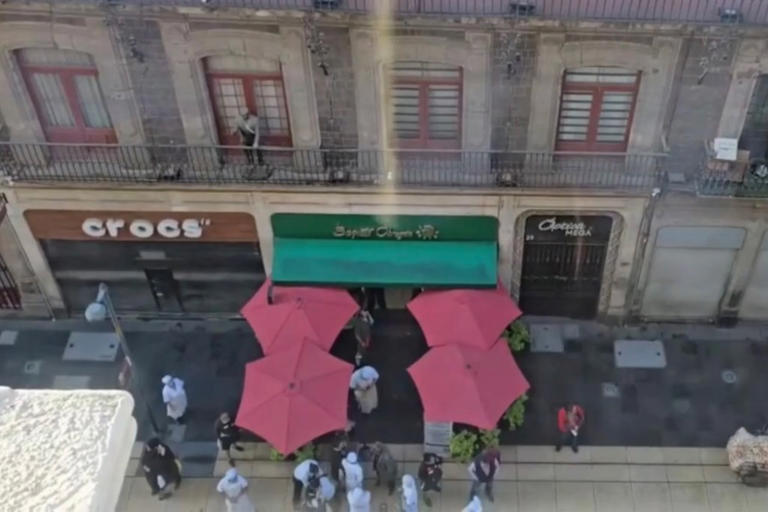 Residents and tourists in Mexico City and Acapulco rushed into the streets when the shaking began. Jim Guy/Facebook