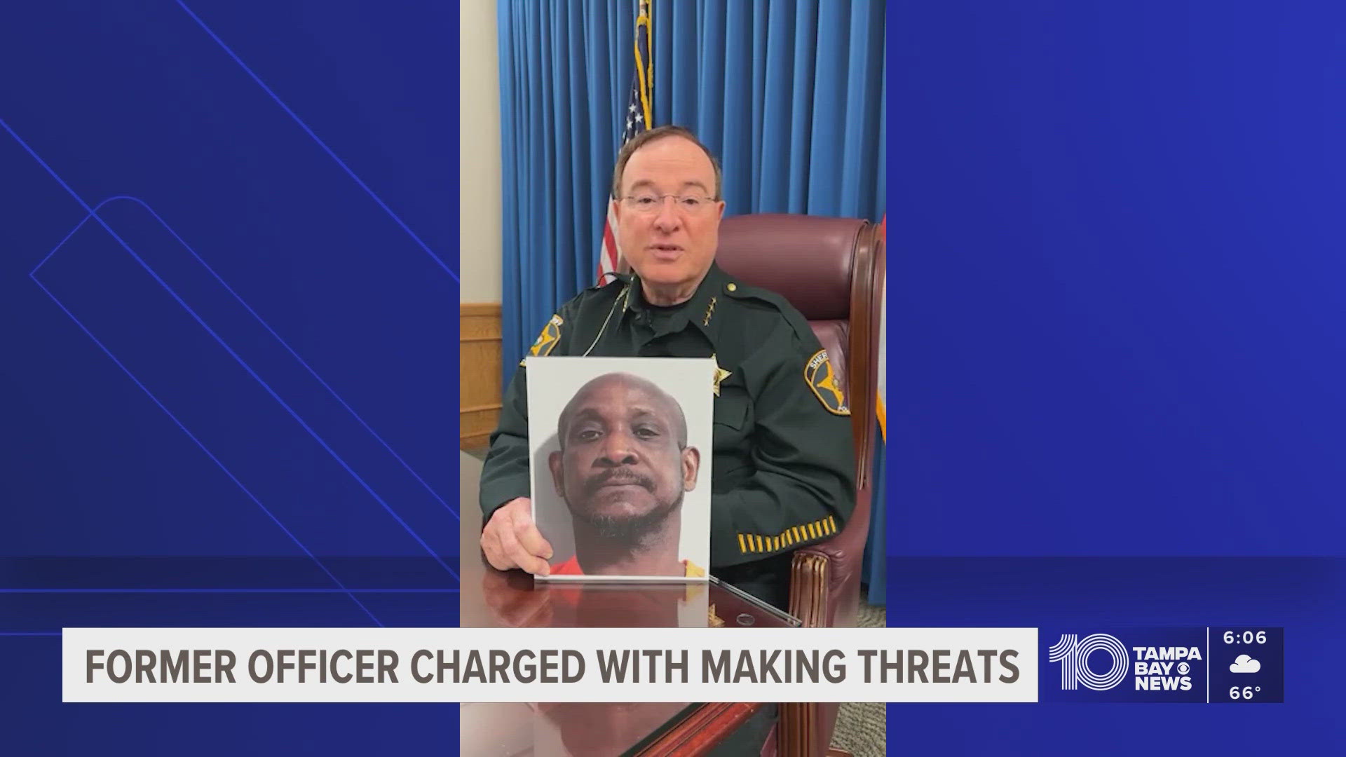 Former Lakeland police officer charged after threatening volunteer with ...