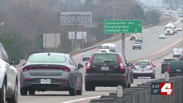 Two lanes on eastbound I-44 set to be closed for most of the day next week
