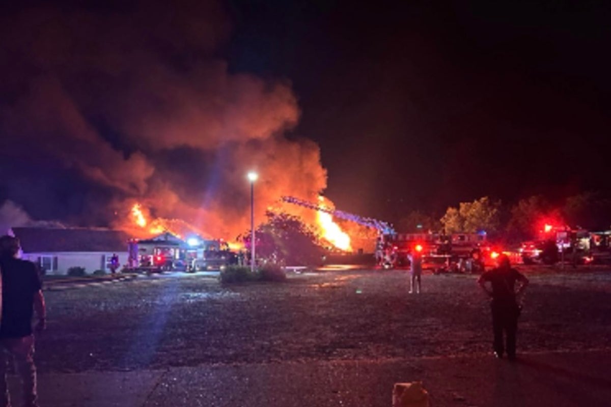 Police chief’s lit cigarette set nursing home on fire, report finds