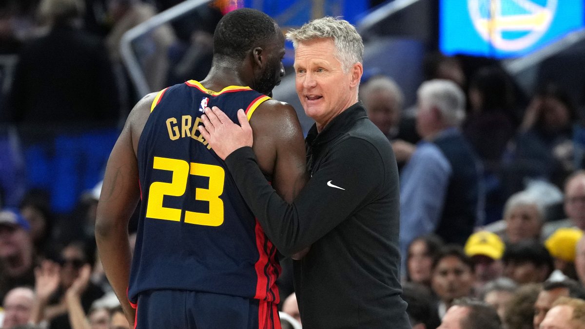 Steve Kerr explains 'misunderstanding' that led to viral Draymond Green ...