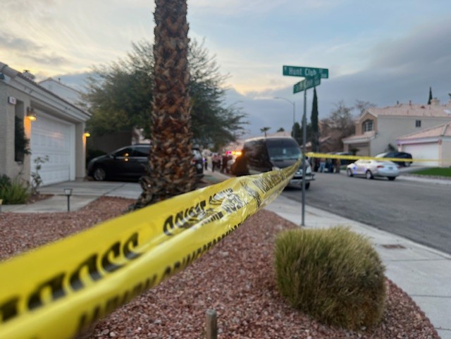 Domestic-related shooting in Las Vegas leaves 1 injured