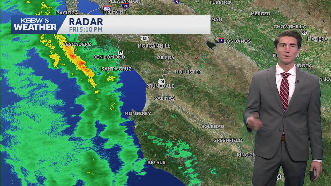 Central Coast braces for storm with heavy rain and high winds