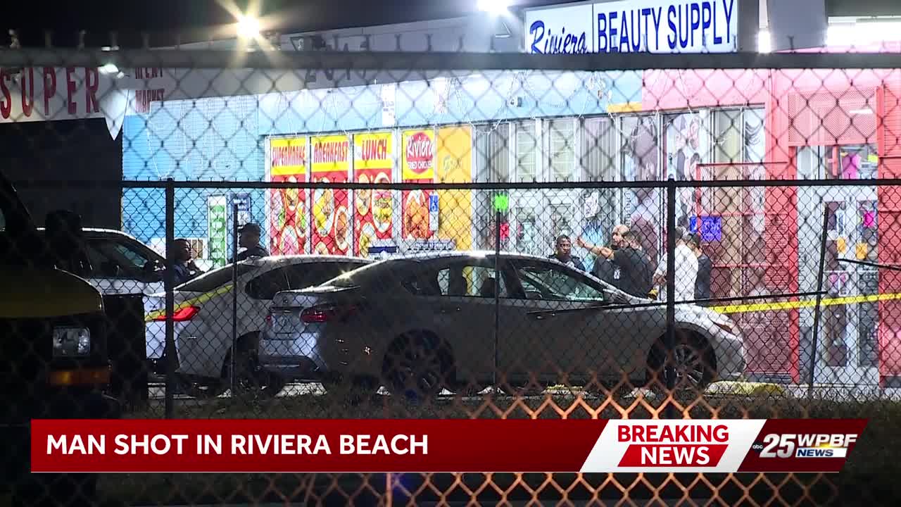 Man shot in Riviera Beach