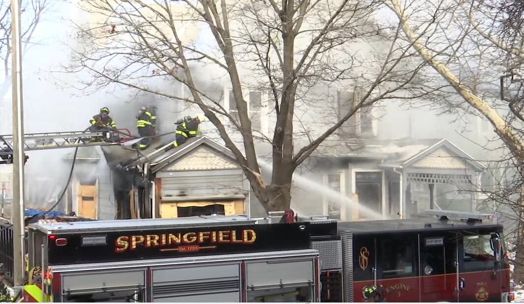Fire in Springfield in the South End
