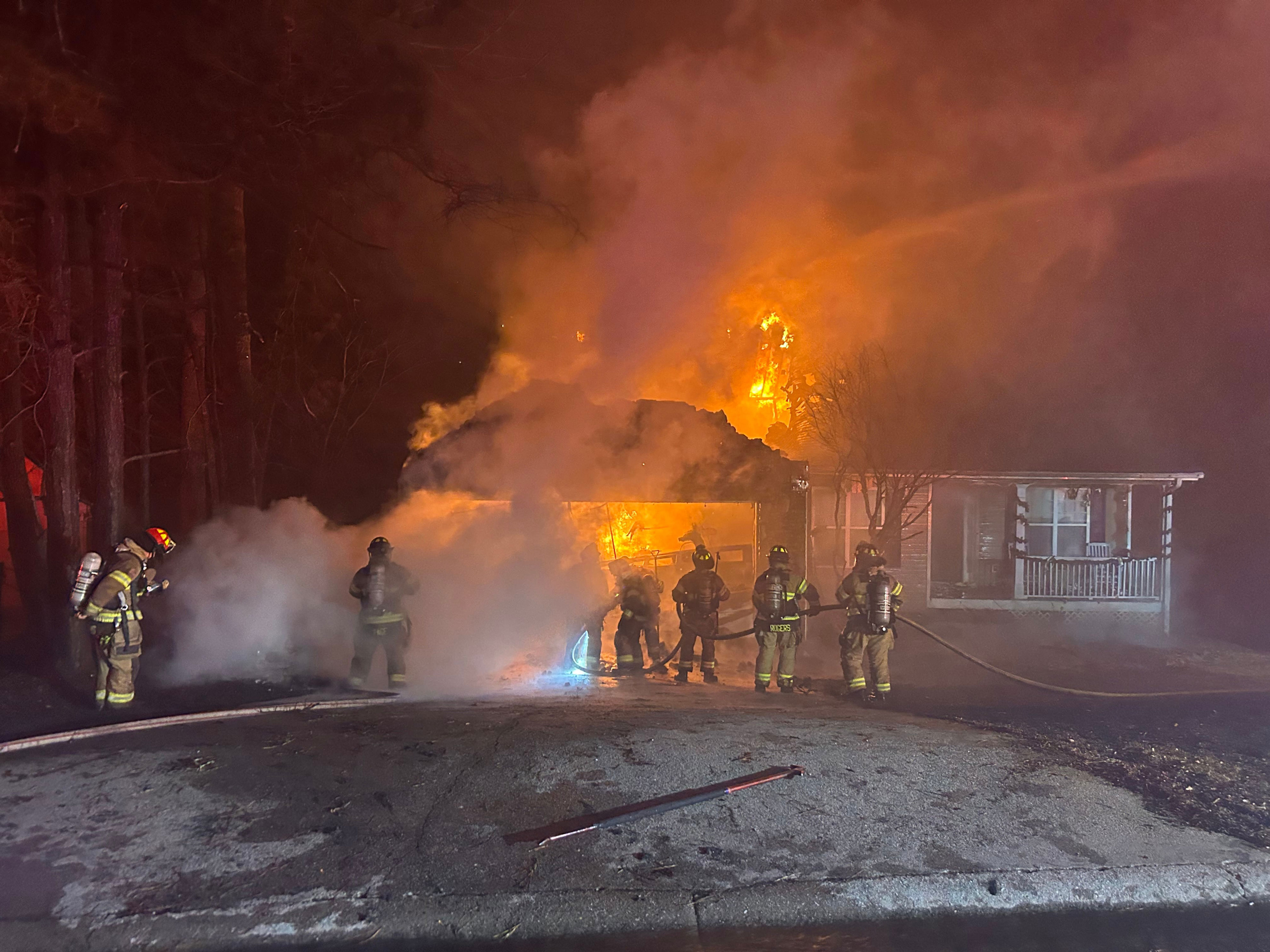 Georgia family fundraising after fire destroys house, three vehicles
