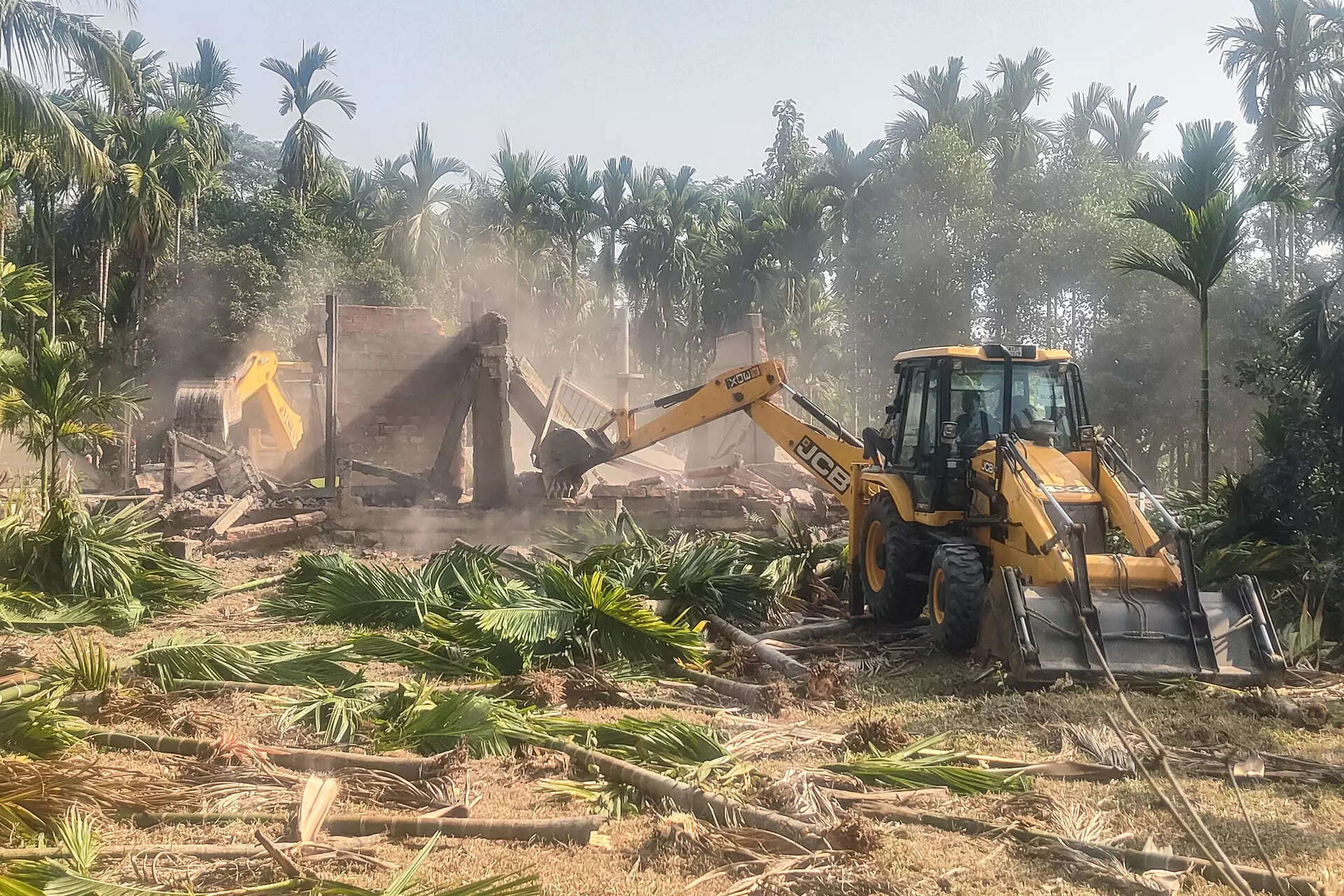 Eviction begins to reclaim nearly 6000 bighas of forest land in Assam’s ...