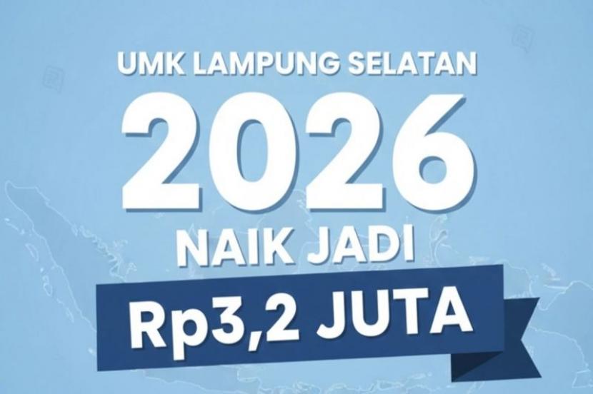 Pemkab Lampung Selatan Tetapkan UMK 2026 Rp3,21 Juta