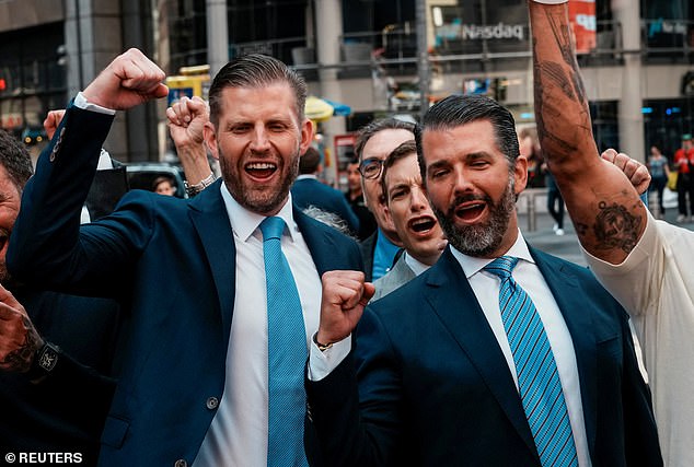 Trump's sons Eric and Don Jr. have championed use of cryptocurrencies and memecoins – even celebrating the opening bell&nbsp;outside the Nasdaq building in August when it adopted the new $WLFI Treasury Strategy