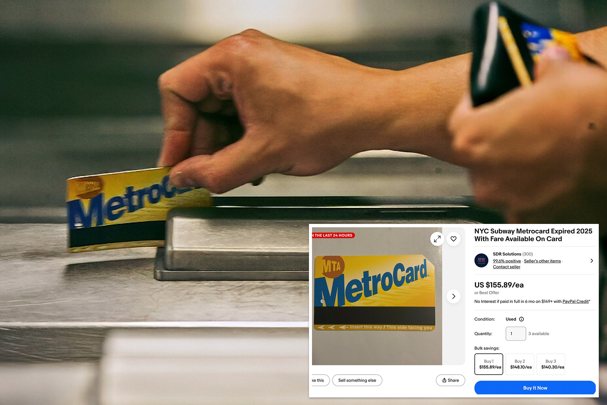 MetroCards being hawked for up to $3,500 on reseller markets: 'piece of ...