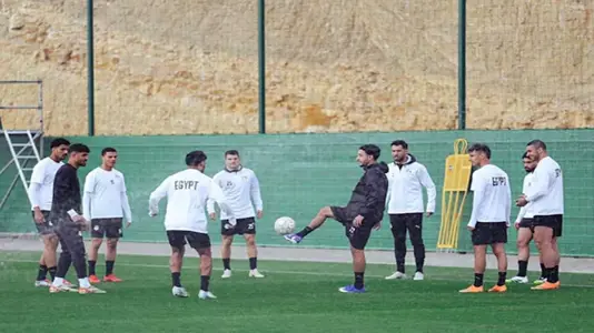 تدريبات منتخب مصر اليوم 5