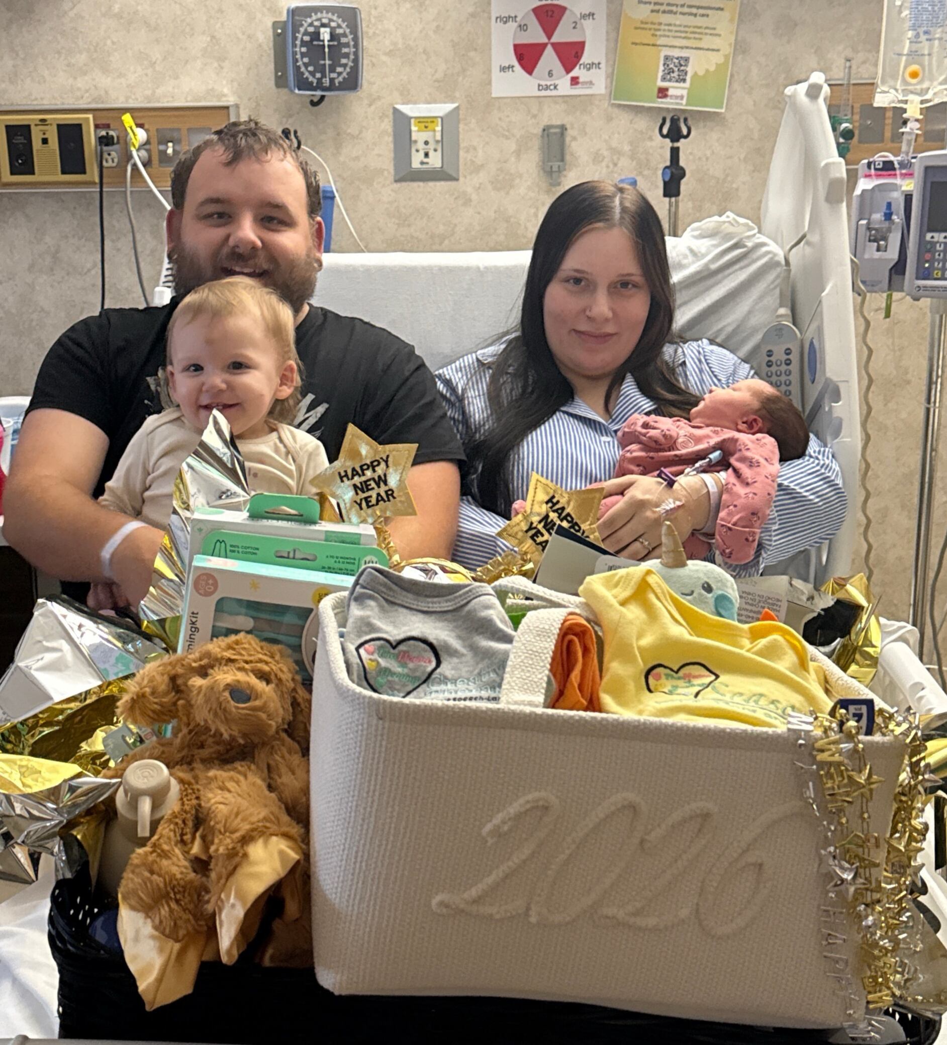 Hospital welcomes first baby of 2026