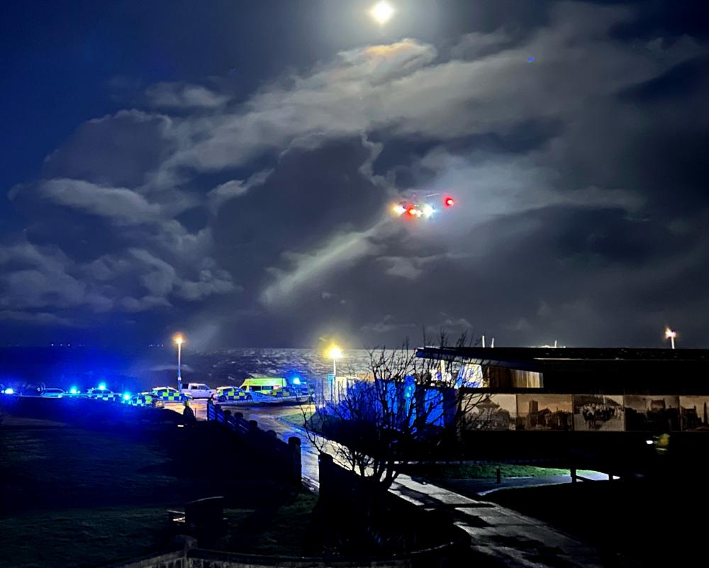 Man, 67, dies after being pulled from sea as search under way for two missing off coast