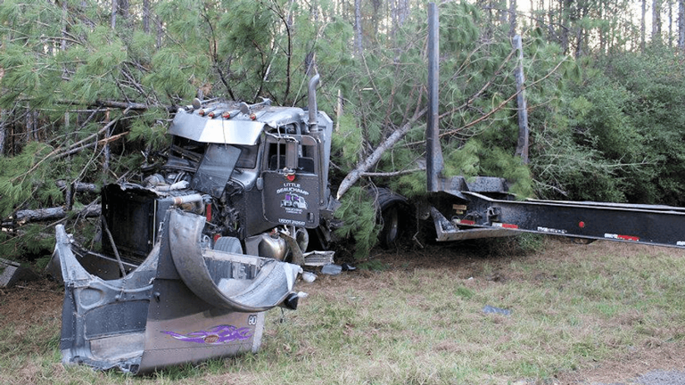 Log truck driver killed in Polk County crash