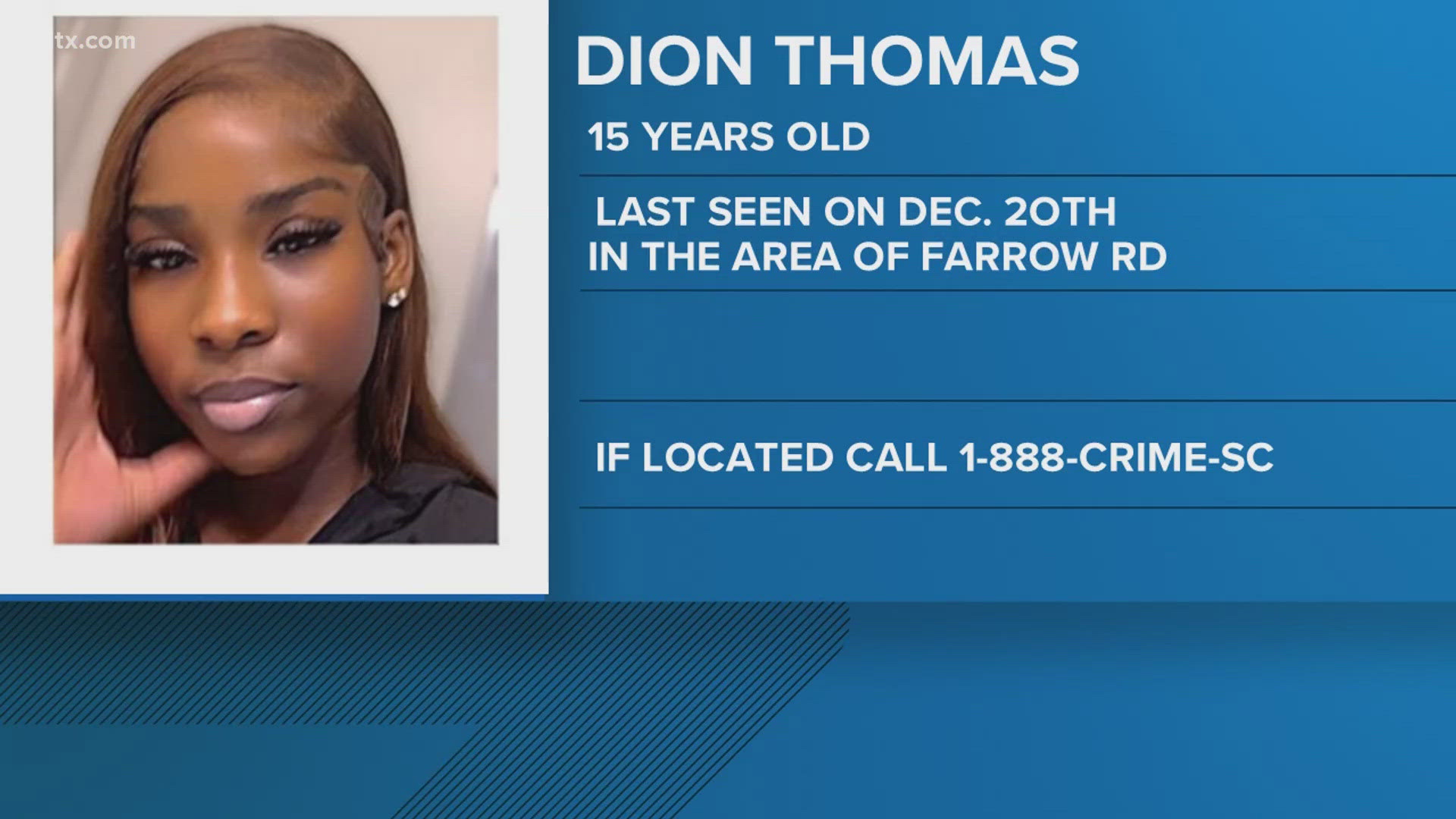Missing Richland County teen may be in danger