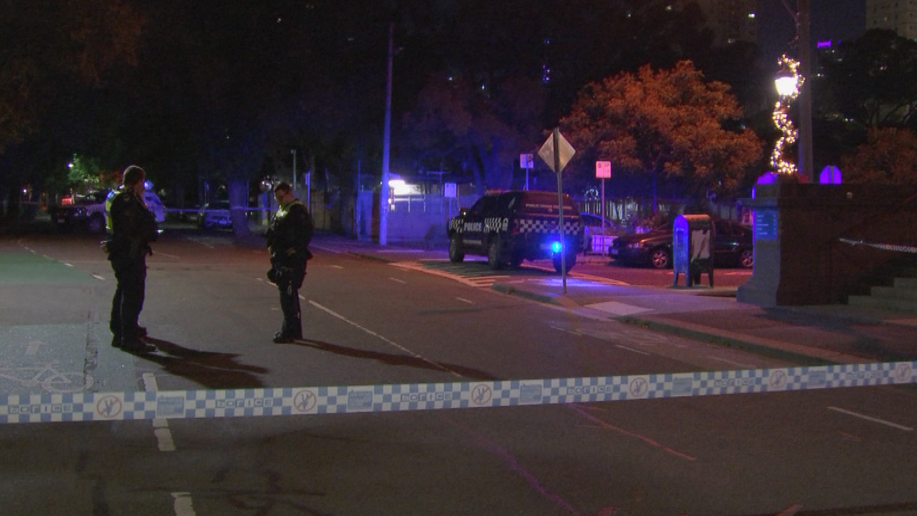 Man killed in drive-by shooting across the road from police station