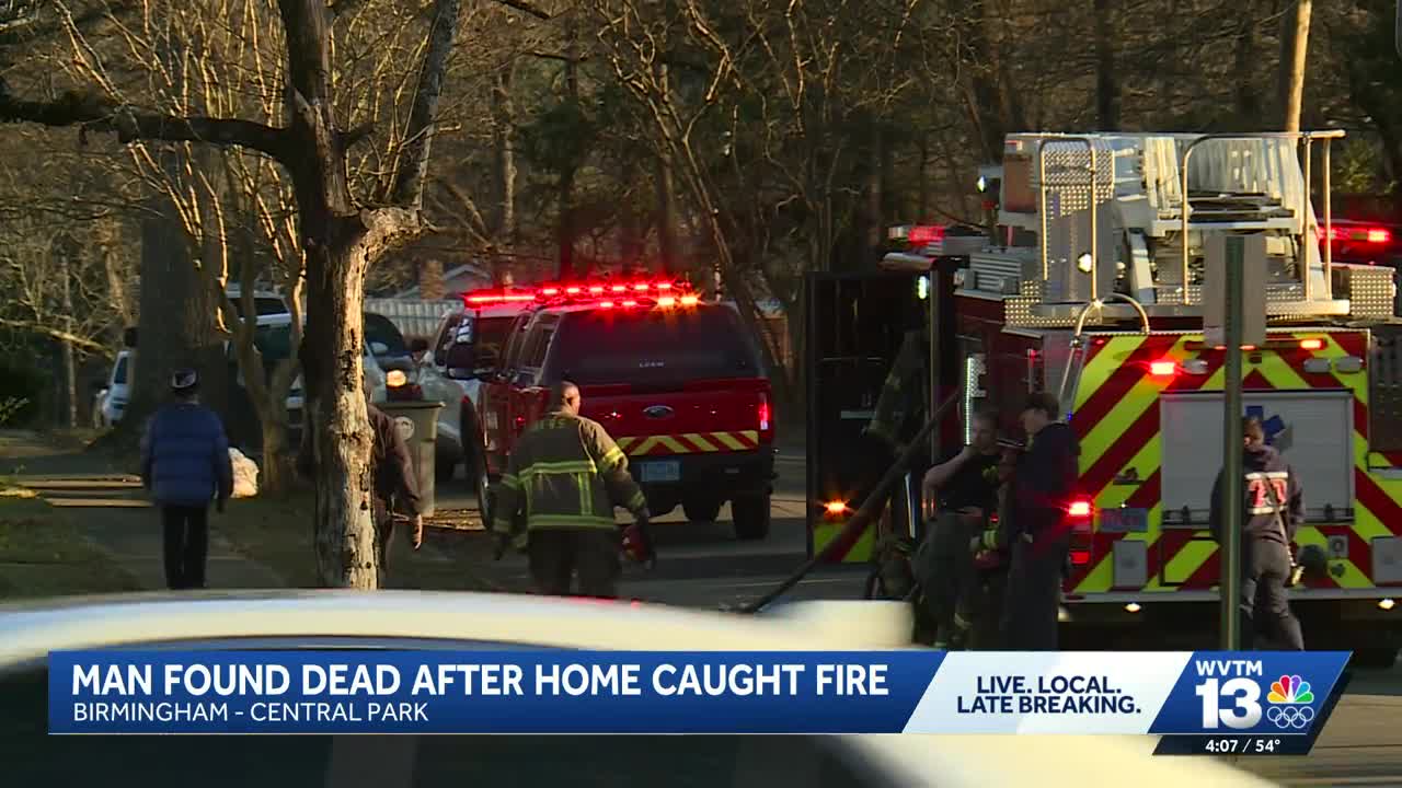 Man dies after being discovered in Birmingham house fire
