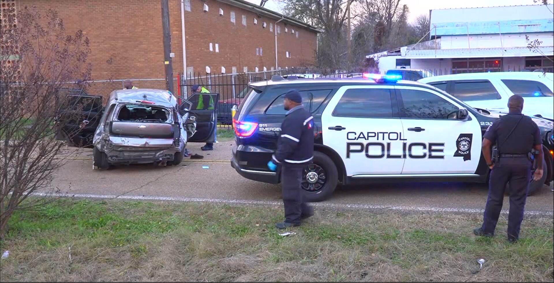 Two juveniles in stolen vehicle arrested after Capitol Police pursuit