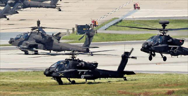 Pentagon denies deactivation of Pyeongtaek Apache unit