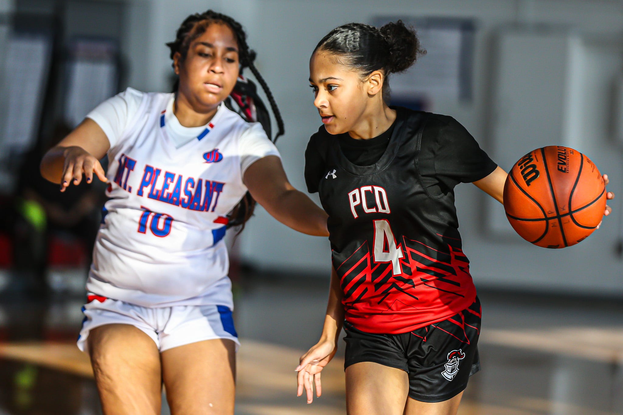 Who should be the Week 7 Longplex Athlete of the Week in girls basketball?