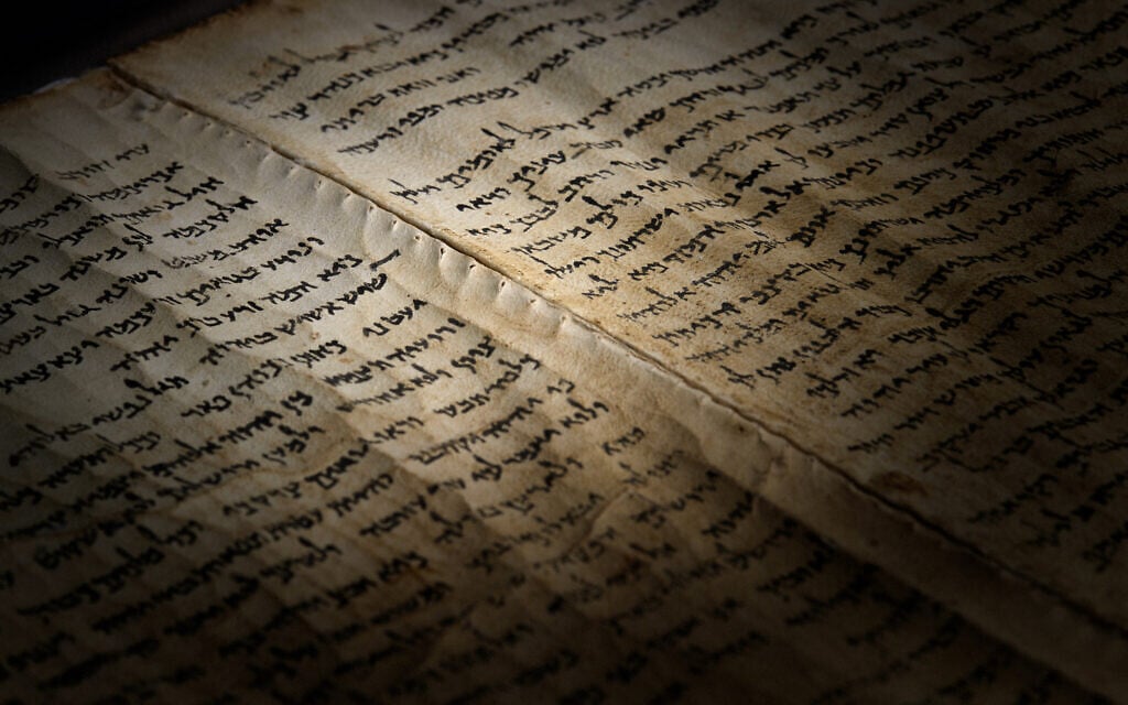 The oldest complete biblical scroll ever found was originally split in ...