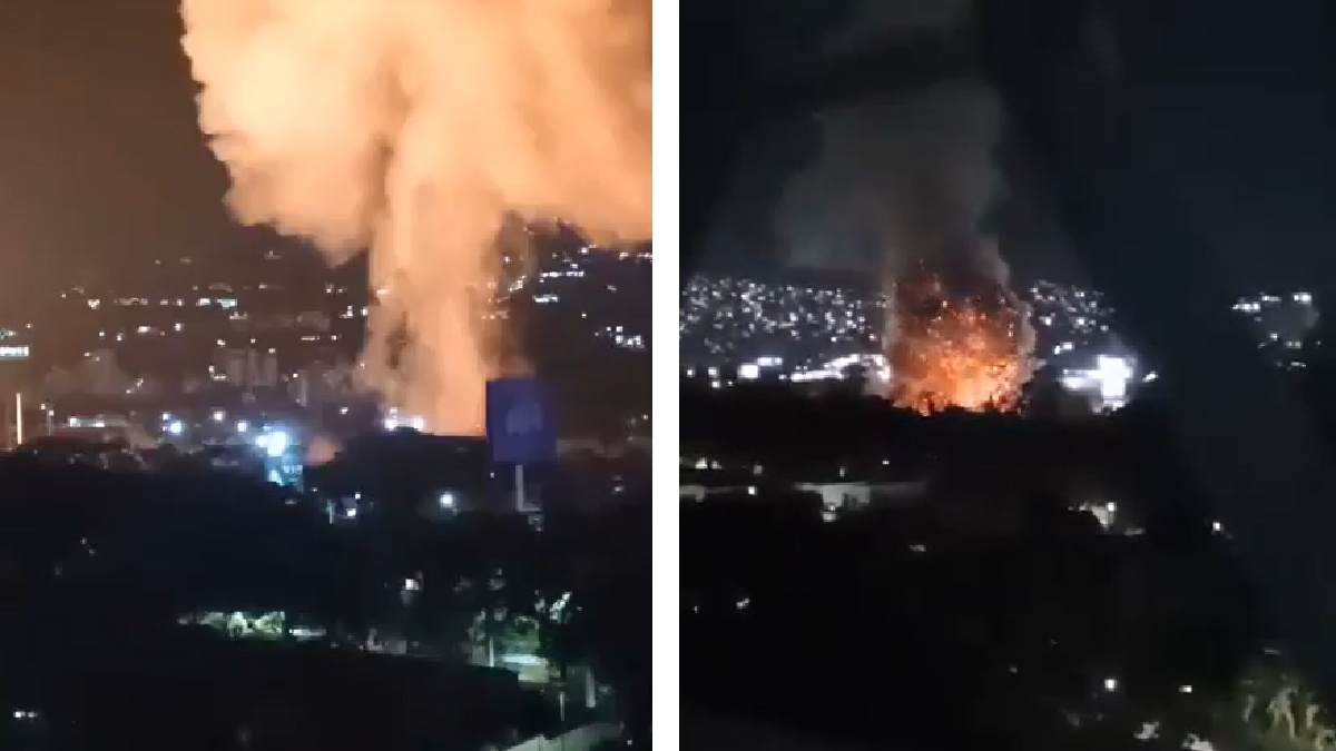 Fuerte Tiuna está explotando; gente de Venezuela registra explosiones ...