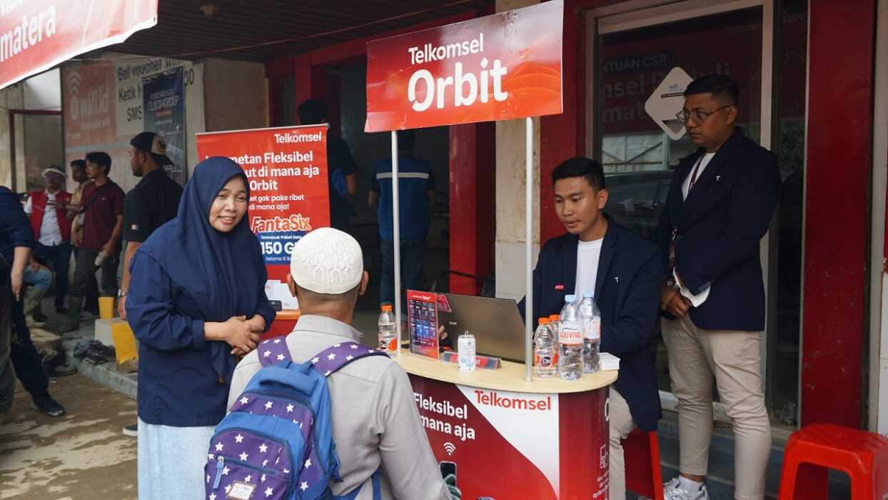 Dukung Pemulihan Bencana, Telkomsel Buka Posko Layanan Siaga di Aceh Tamiang