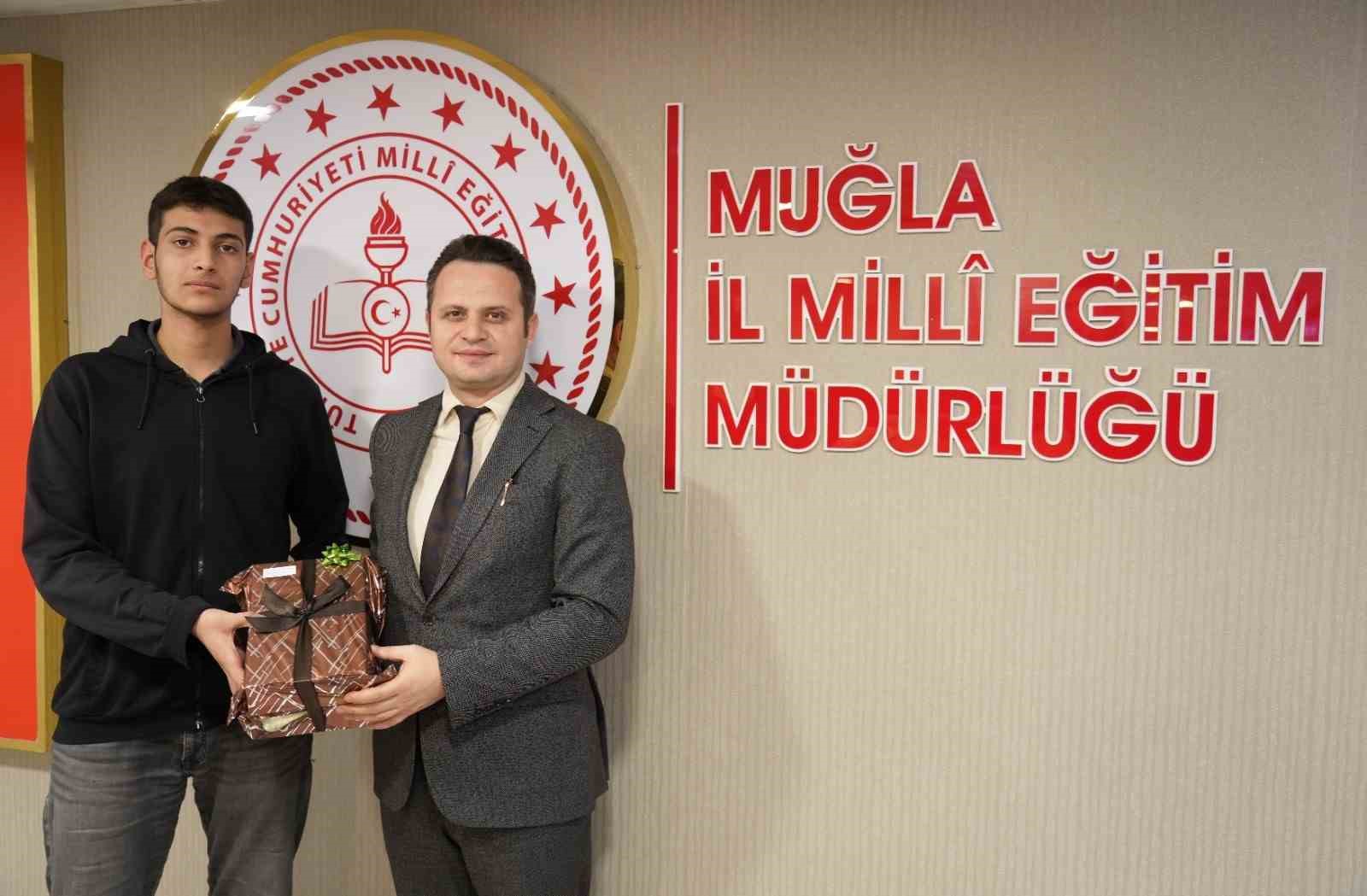 Köyceğiz Fen Lisesi öğrencisi Eşmeli, 