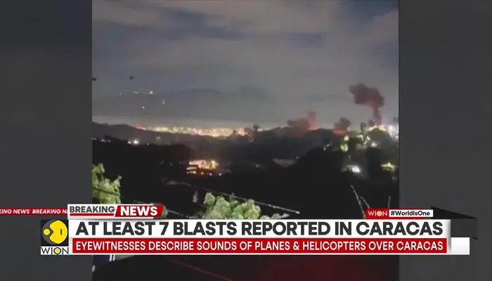 US-Venezuela tensions: Multiple explosions rock Venezuela's capital