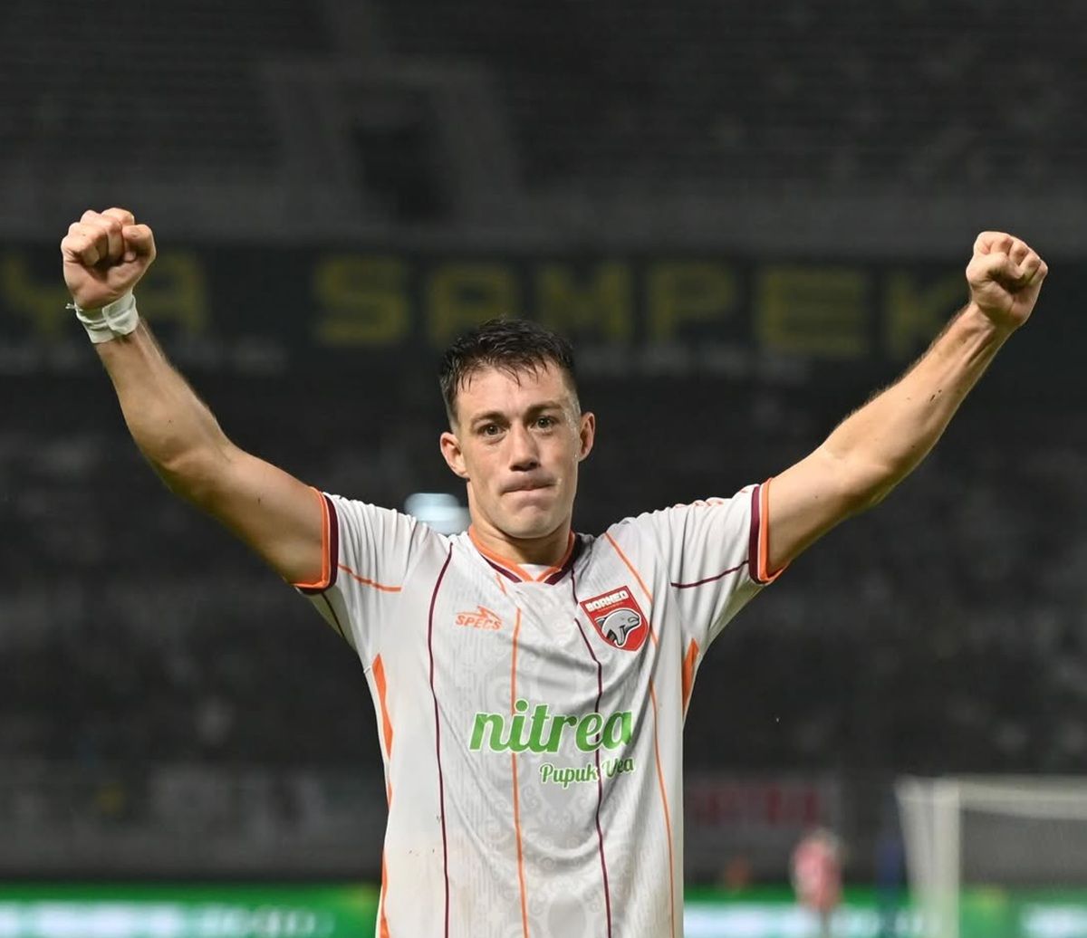 BRI Super League naik kelas! Pemain Borneo FC Mariano Peralta bersanding dengan Lamine Yamal dalam j