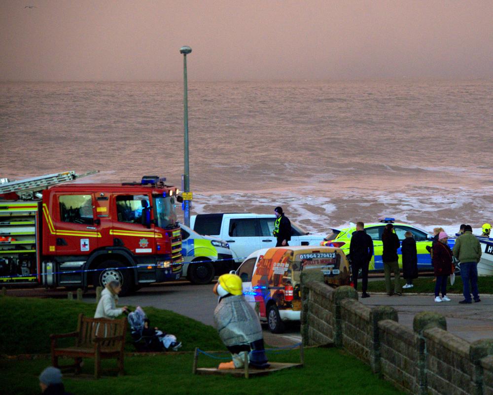 Second body recovered from sea off Withernsea as search resumes for third person
