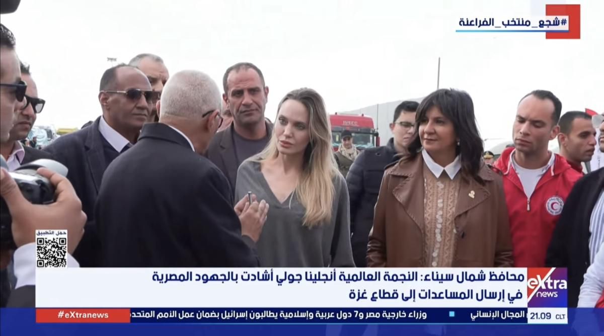 Angelina Jolie Tiba di Perbatasan Rafah, Pantau Bantuan untuk Palestina