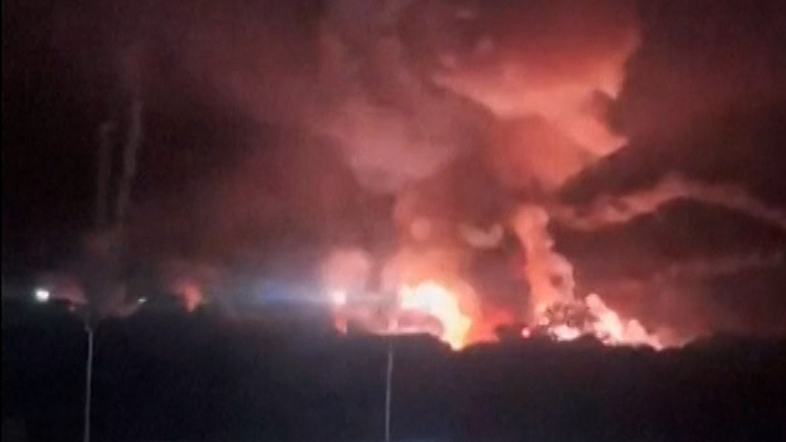 Explosions 'causing a lot of panic'