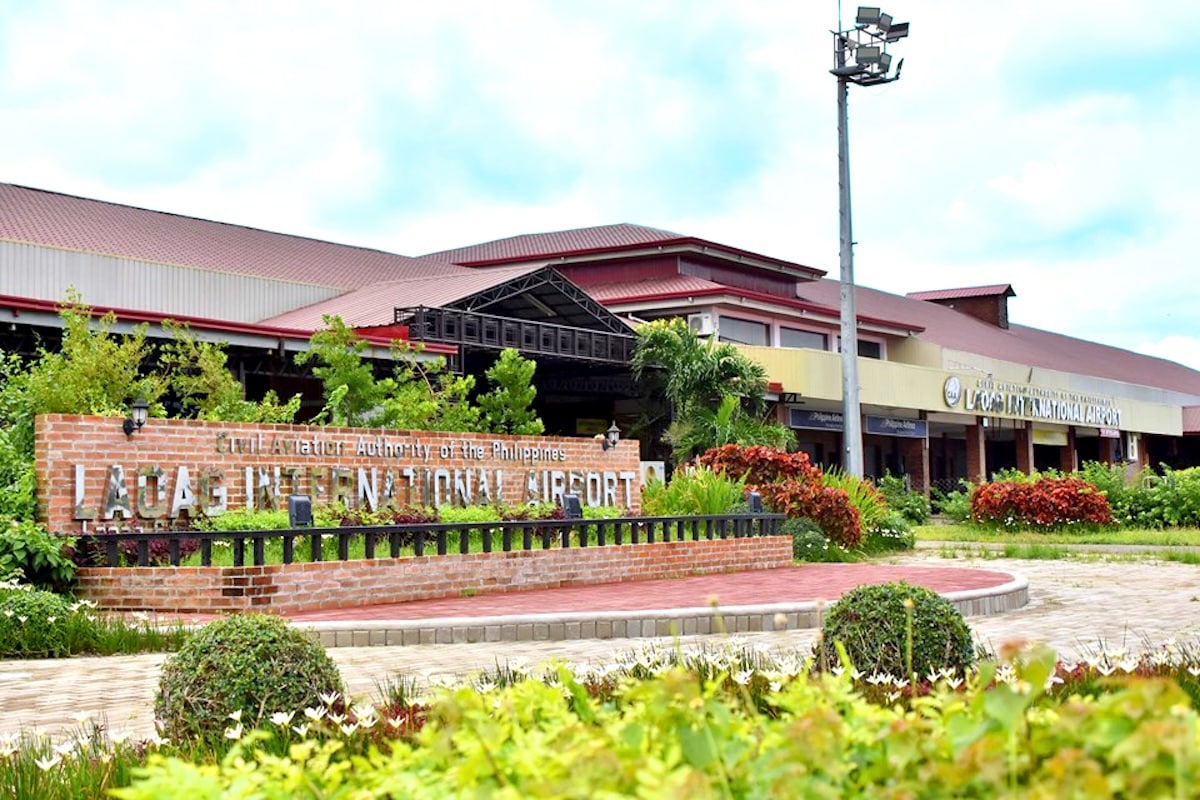 Runway lights at Laoag International Airport temporarily unusable