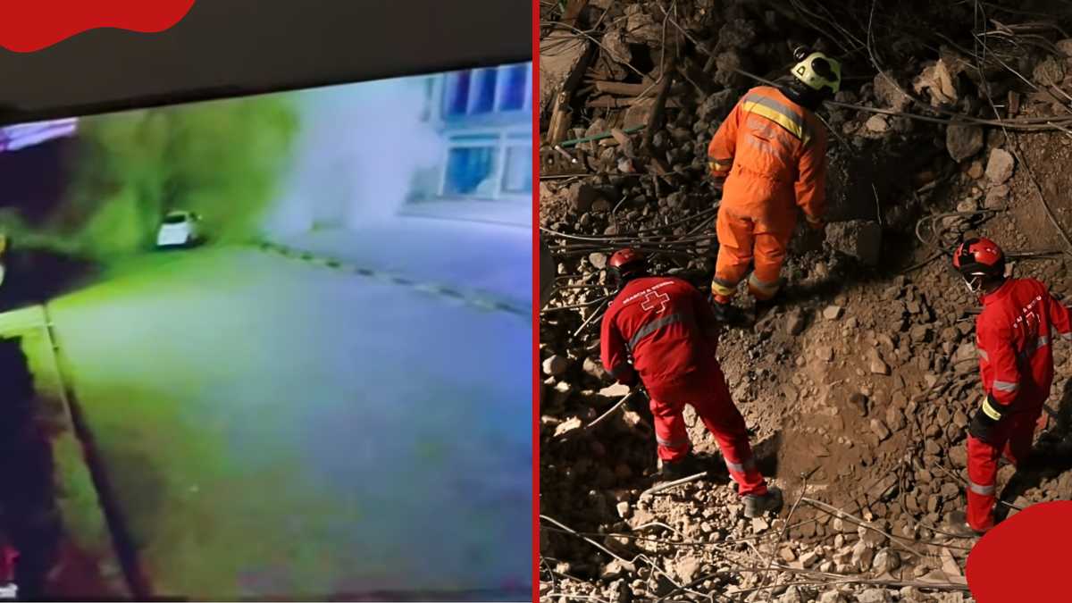 South C building collapse: CCTV footage captures final moments before ...