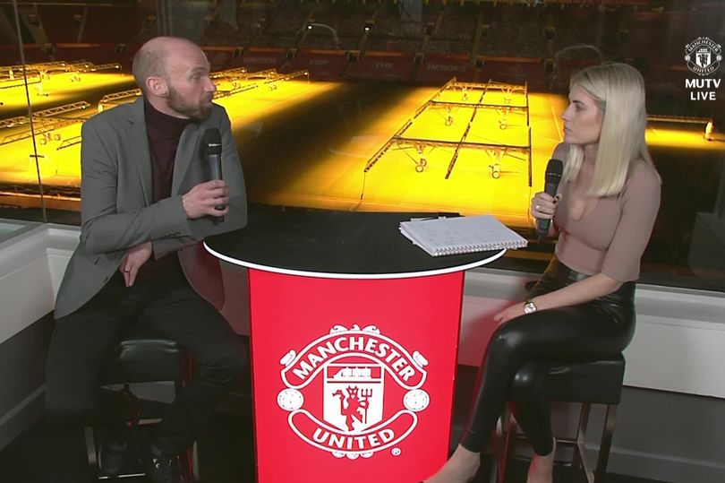 Man Utd hero wooed lingerie model turned MUTV host after club channel ...