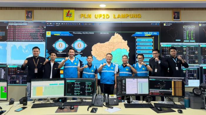 PLN Sukses Jaga Stabilitas Listrik Lampung Saat Nataru