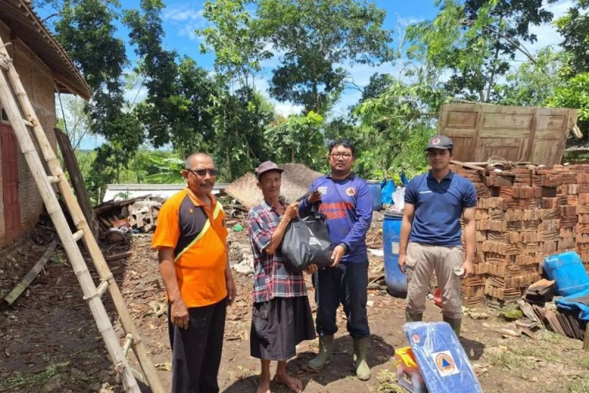 Hujan dan Angin Kencang Rusak 51 Rumah di Tulungagung