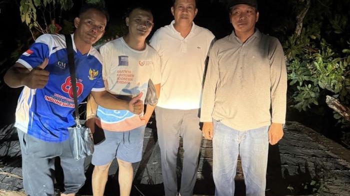 Bupati Bangka Perintahkan Pembangunan Jembatan Darurat di Air Abik Belinyu Hari Ini