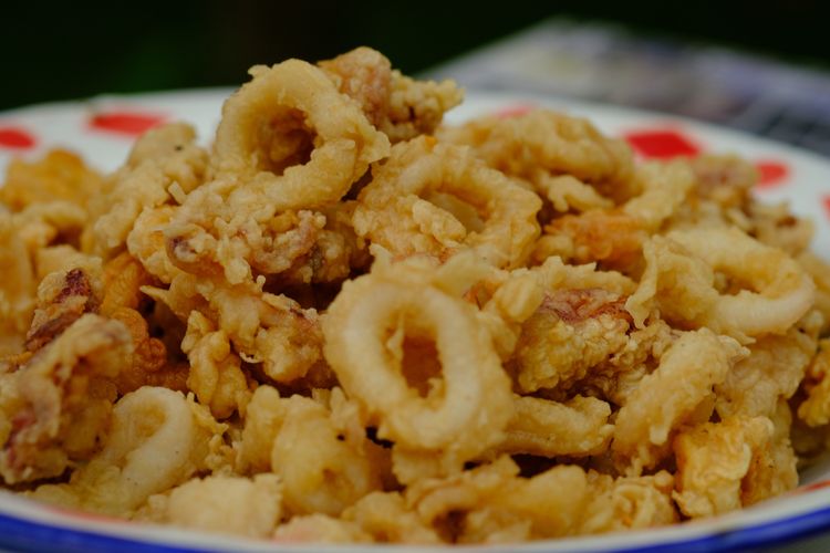Tepung Cumi Goreng, Renyah dan Tidak Lembek