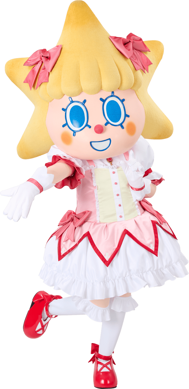 限定コスチュームを着たソラカラちゃん