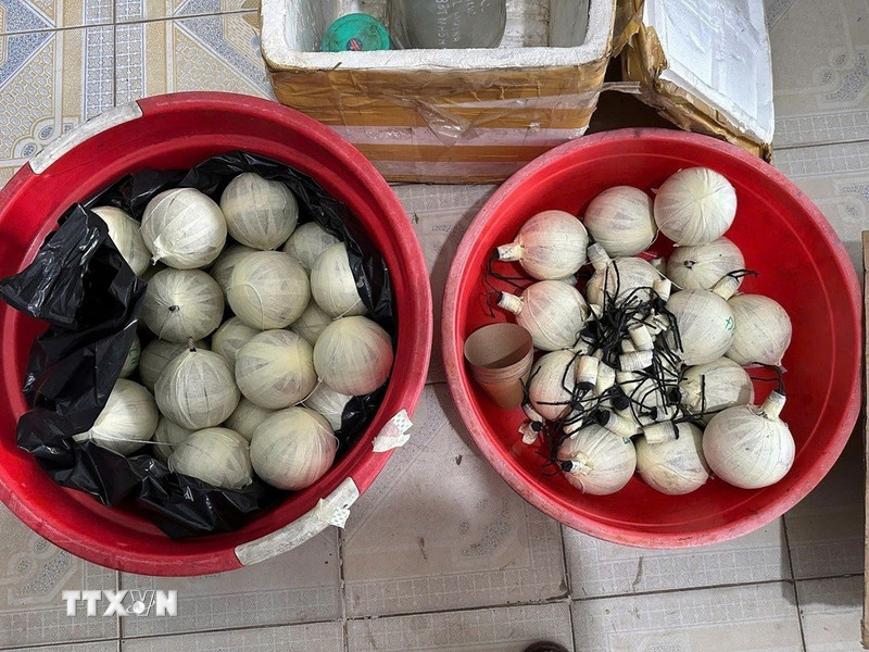 Triệt xóa đường dây sản xuất, buôn bán hơn 3 tấn thuốc pháo và pháo thành phẩm