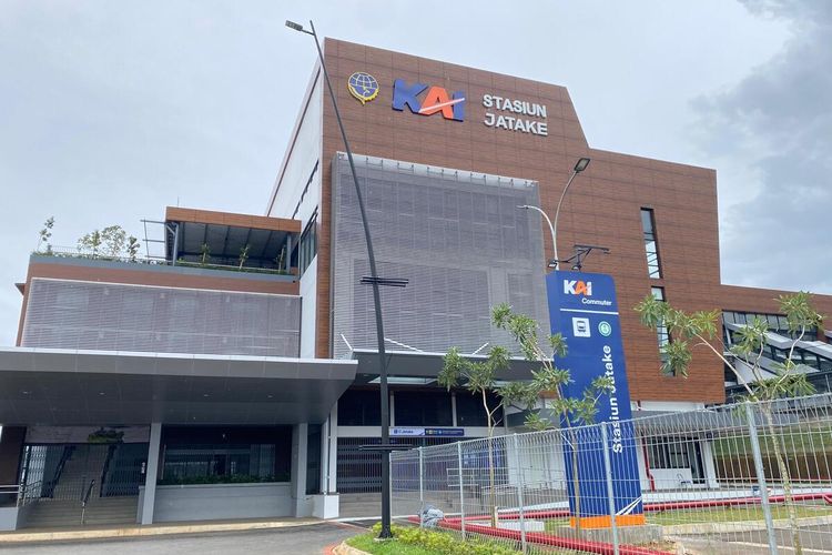 Melihat modernnya Stasiun Jatake BSD, progres pembangunan 98,56 persen